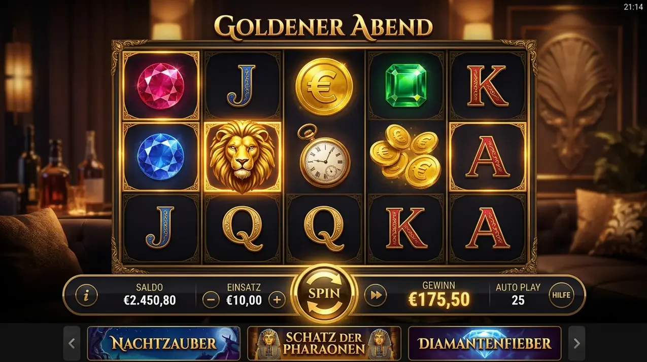 Slots im Angebot von Lex