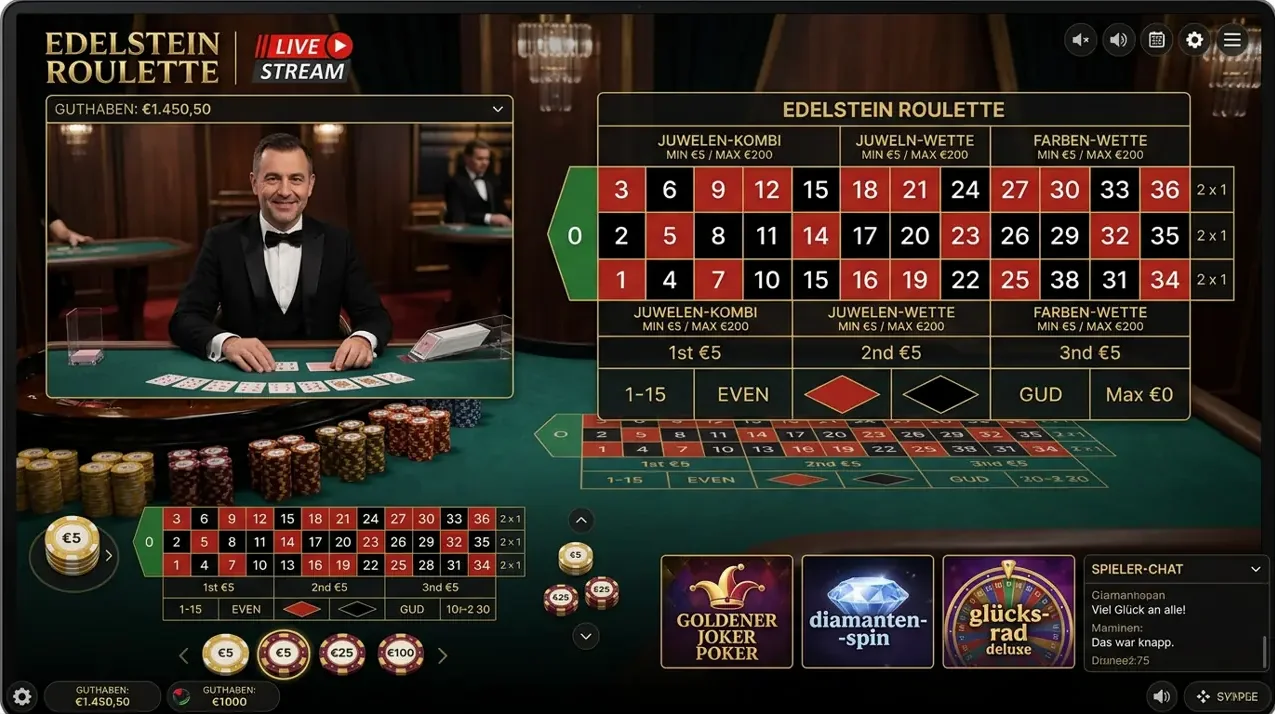 Beliebt bei Lex: Live Casino
